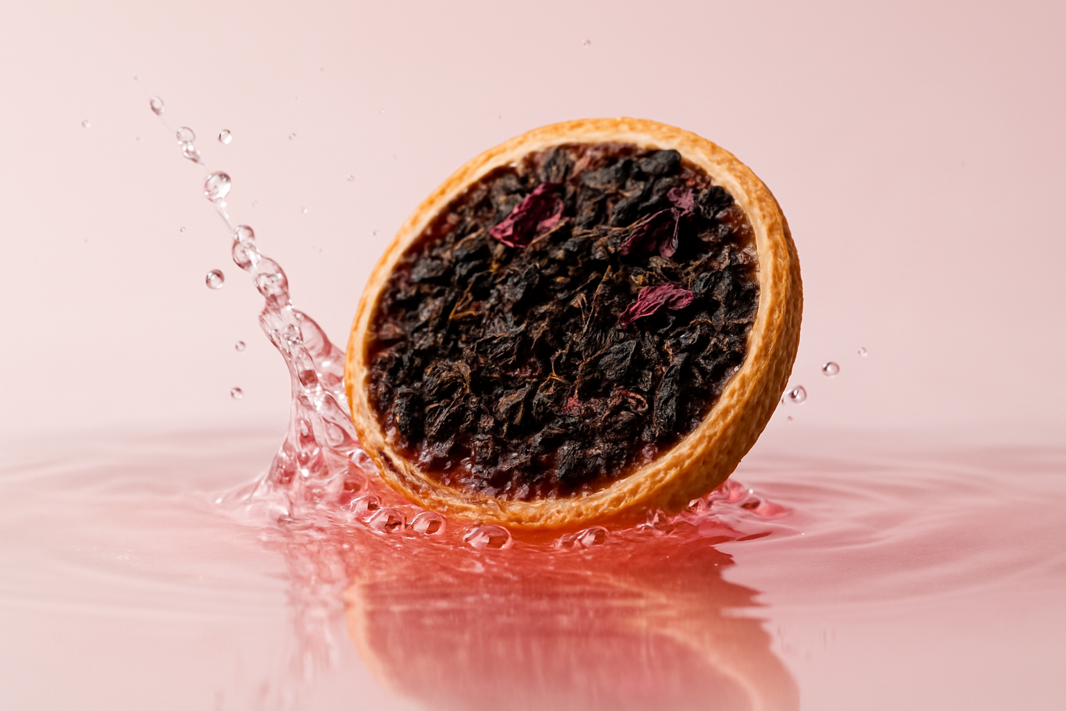 Tranche Infruitea dans l’eau