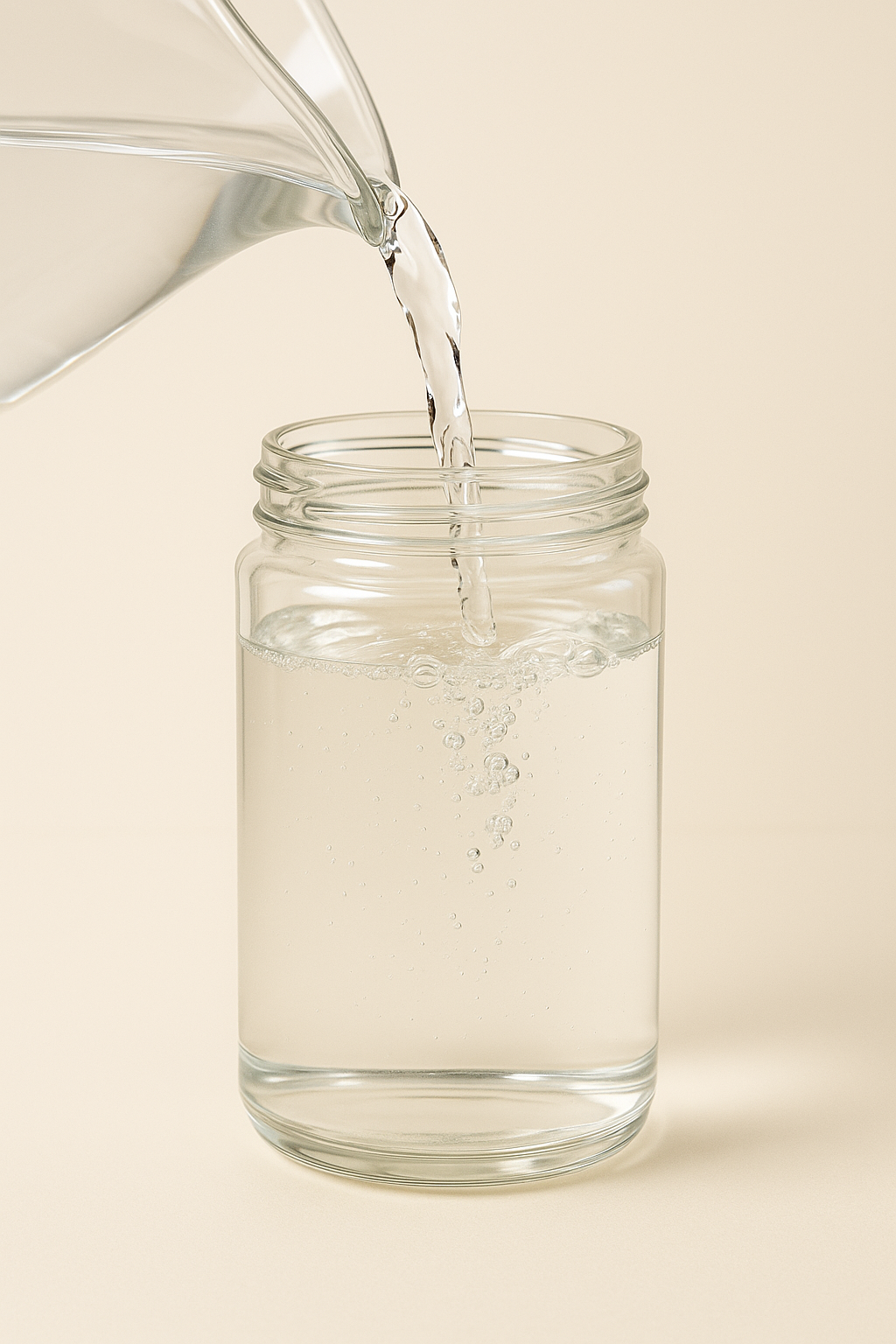 Verse 250 ml d'eau froide